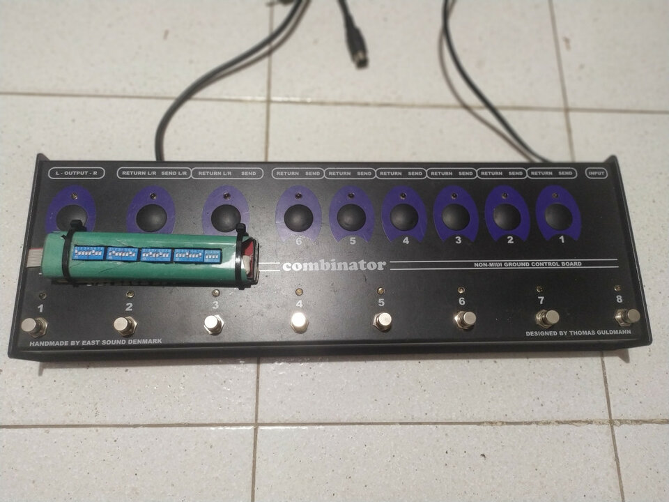 Carl Martin Combinator - conmutador programable de lazos de efecto