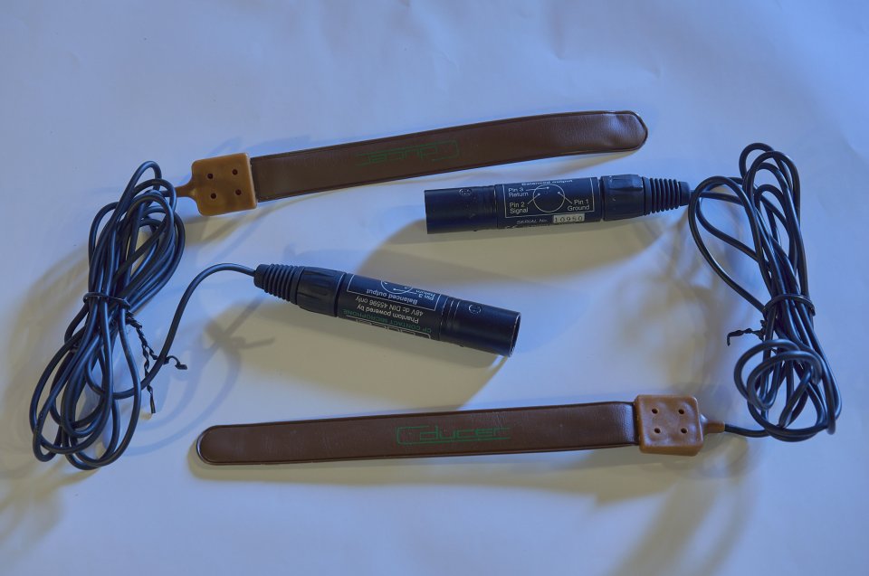 Micrófonos de cinta de contacto C-ducer