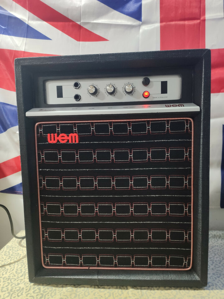 Amplificador ' WEM " Westminster MKIX año 1972.
