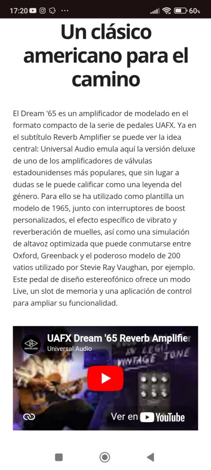 Universal Audio Dream 65