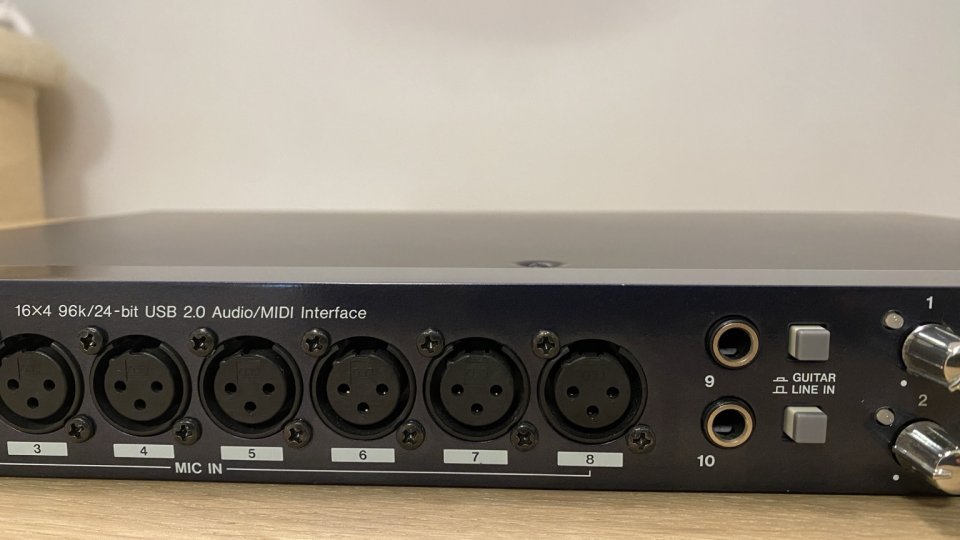 Tascam US-1641 interfaz de audio USB 16x4 rack de segunda mano · Foto 2 de 8 · Tarragona · 85 €