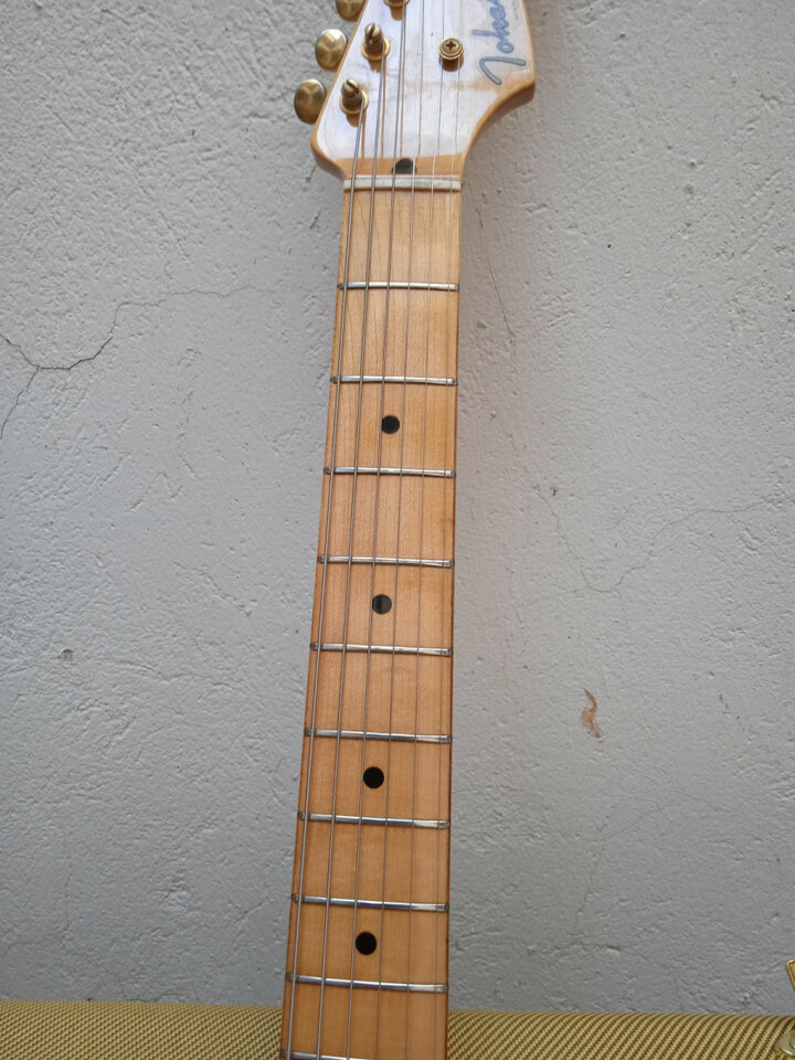 1978 Tokai Stratocaster ST-100 logo Spaguetti 7okai Japan