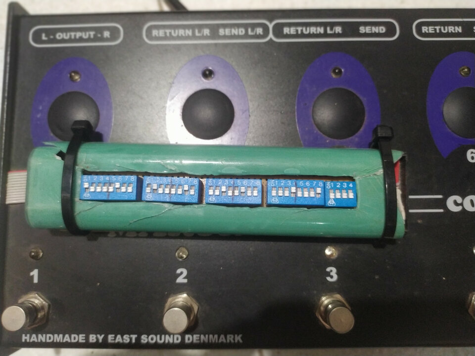 Carl Martin Combinator - conmutador programable de lazos de efecto