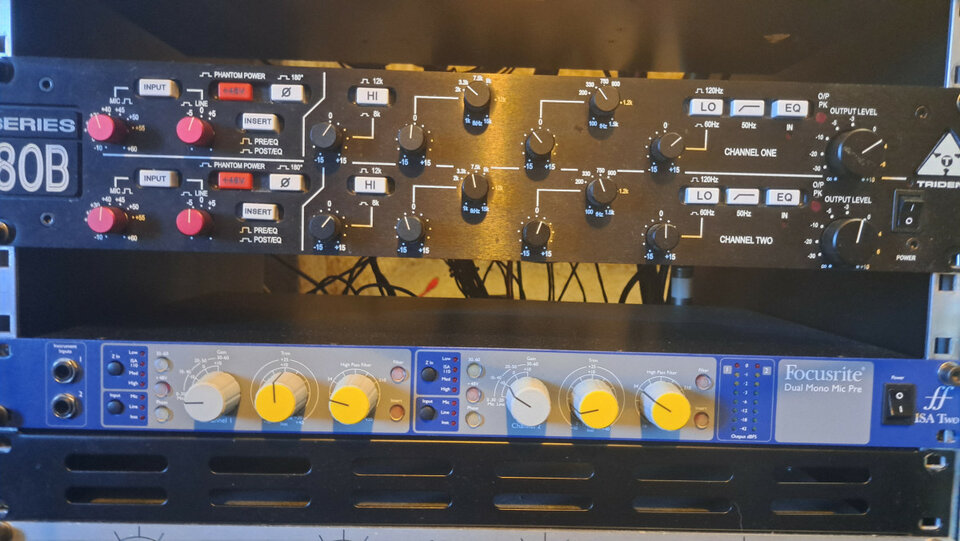 Vendo Trident series 80 doble previo+equ