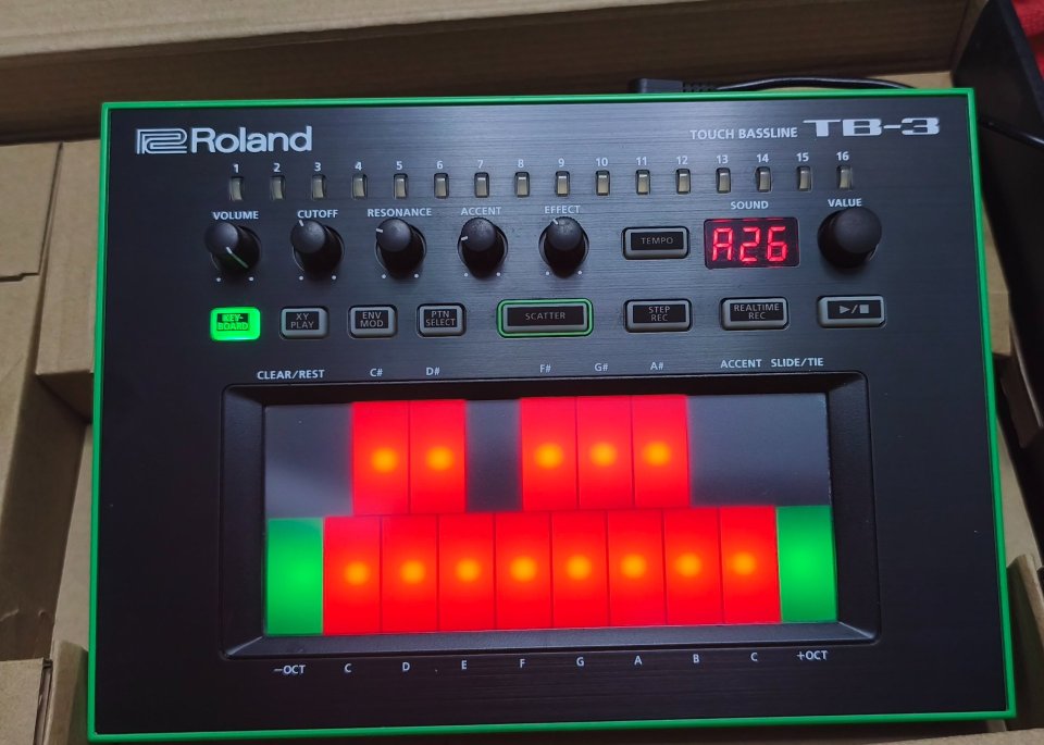 Roland TB-3 Touch Bassline Sintetizador de segunda mano · Foto 2 de 4 · Ciudad Real · 230 €