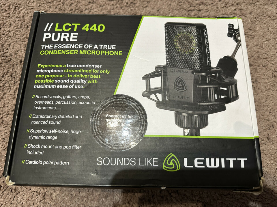 Lewitt LTC 440 Pro micrófono condensador