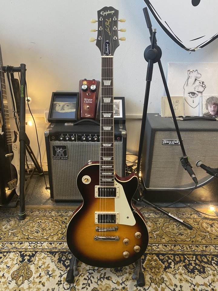 Epiphone Les Paul Standard 1959 Aged Dark Burst de segunda mano · Foto 1 de 5 · Madrid · 700 €