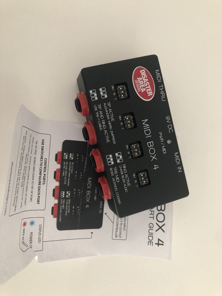 Disaster Area Designs MIDI Box 4