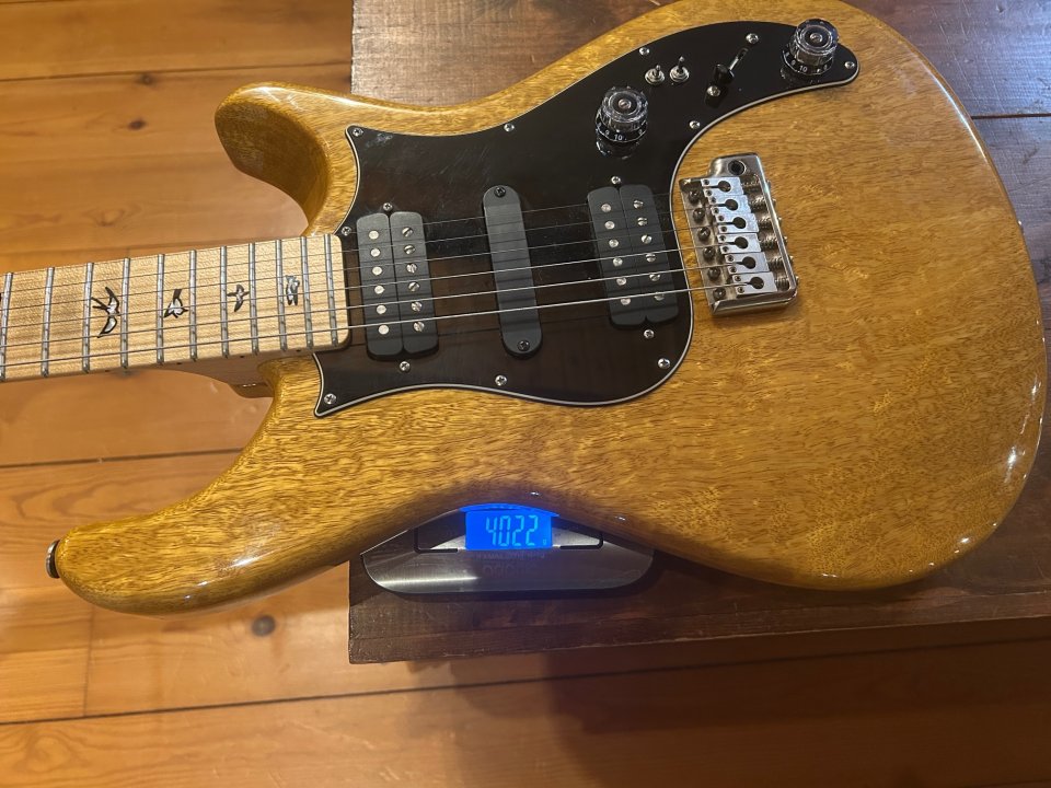 PRS Brent Mason signature 2016 - Korina natural, Strat.