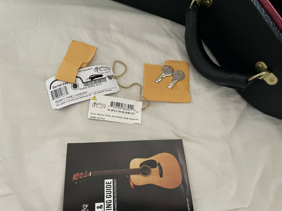 Martin 000 42 aging toner