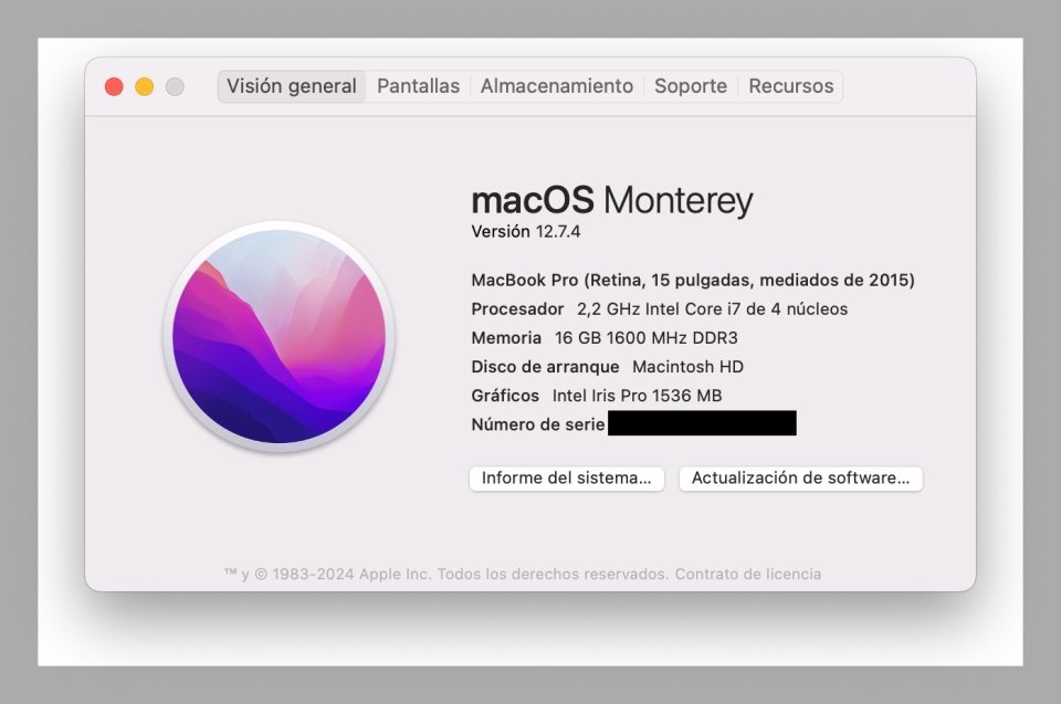 MacBook Pro 15” 2015 | i7 QuadCore | 16GB RAM