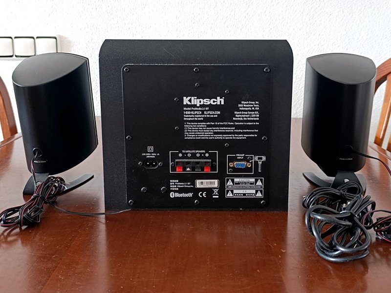 Altavoces Multimedia KLIPSCH Promedia 2.1 BT