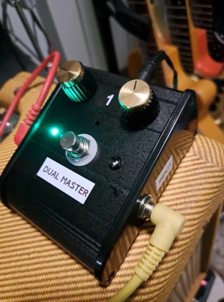 Pedal atenuador master volumen