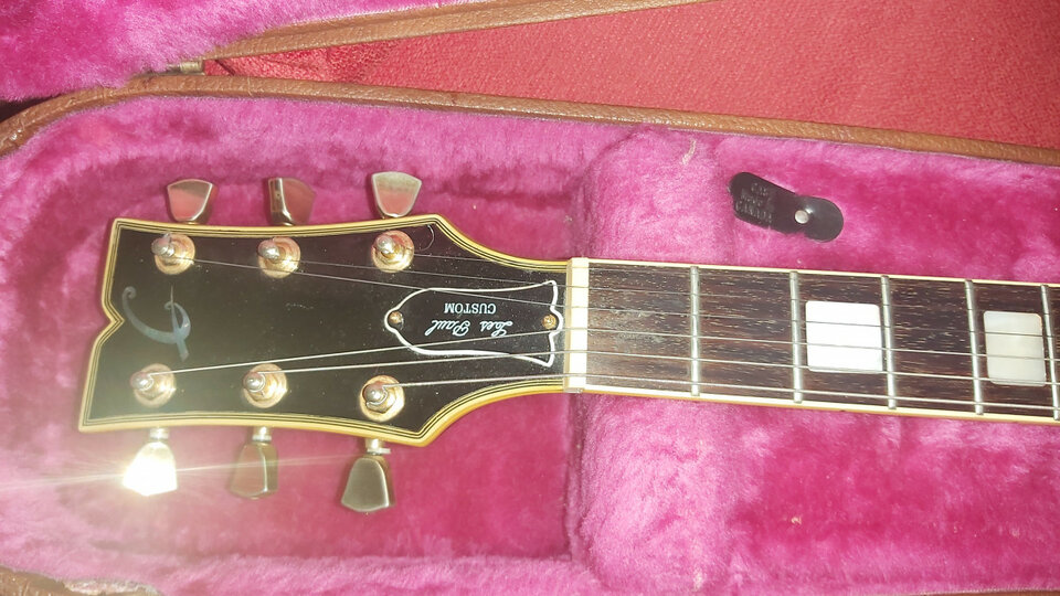 Guitarra Chevy Replica gibson custom vintaje