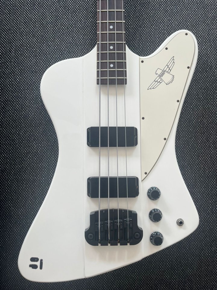 Bajo Epiphone Thunderbird Alpine white