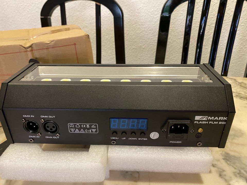 MARK Flash FLM 202 - Estrobo LED DMX Profesional - Como nuevo de segunda mano · Foto 3 de 3 · Madrid · 85 €