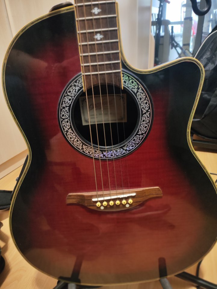 Guitarra Crawford EMS-383 TP electroacústica de segunda mano · Foto 2 de 6 · Barcelona · 150 €