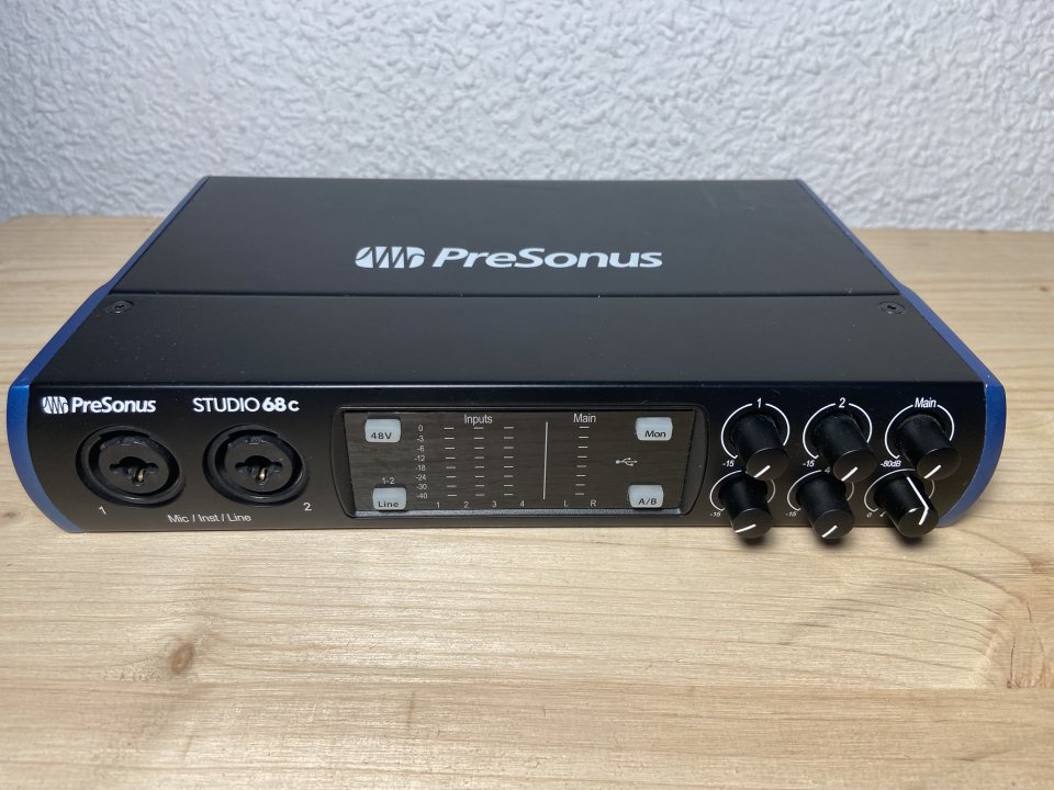 PreSonus Studio 68c - Interfaz de Audio USB-C