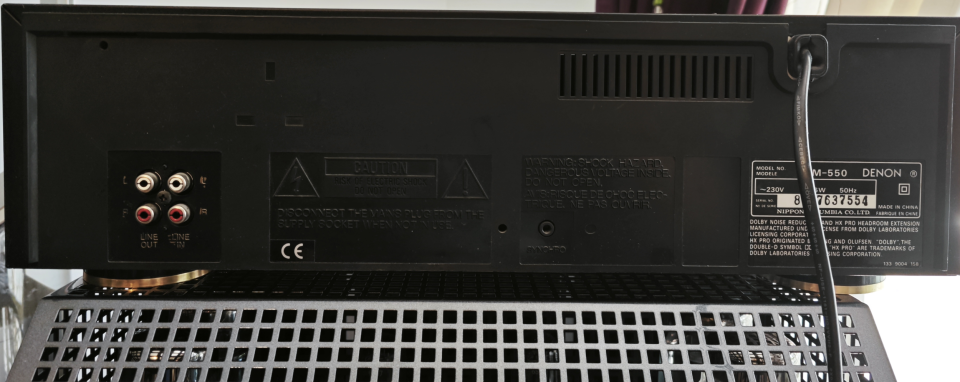 Casete DENON DRM-550 de segunda mano · Foto 2 de 3 · Madrid · 110 €