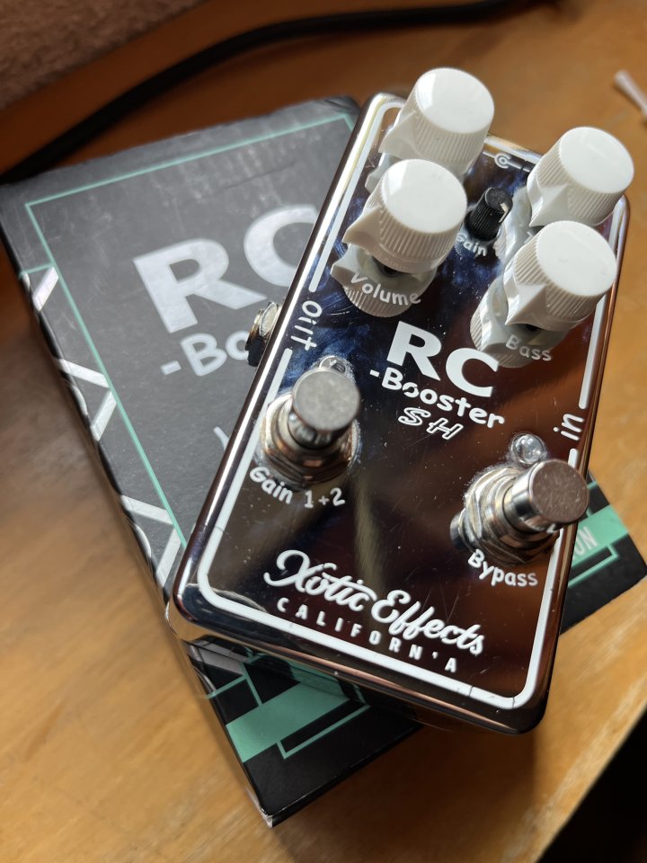 Xotic RC Booster Scott Henderson limited edition