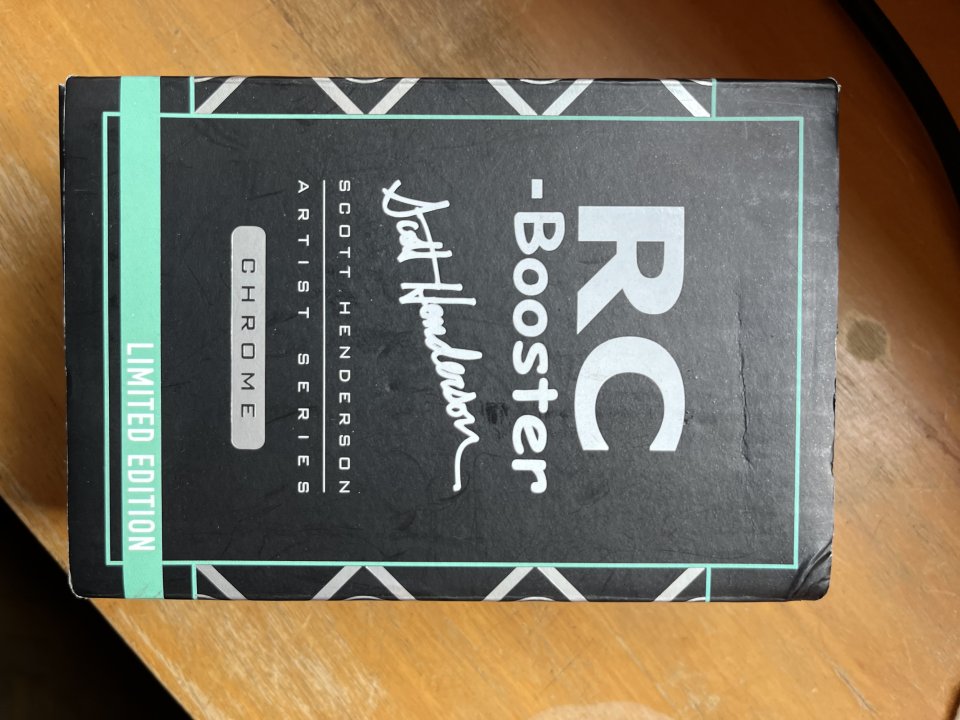 Xotic RC Booster Scott Henderson limited edition