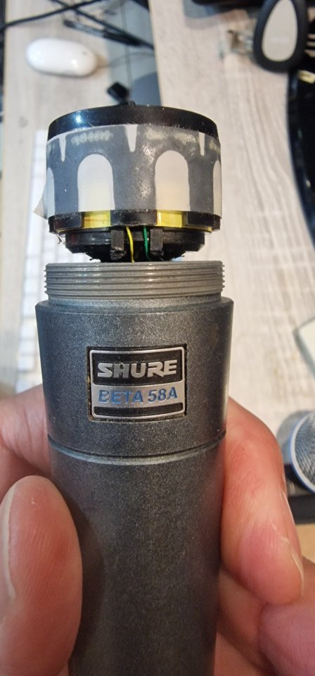 Shure beta sm 58 Vintage. Made in USA