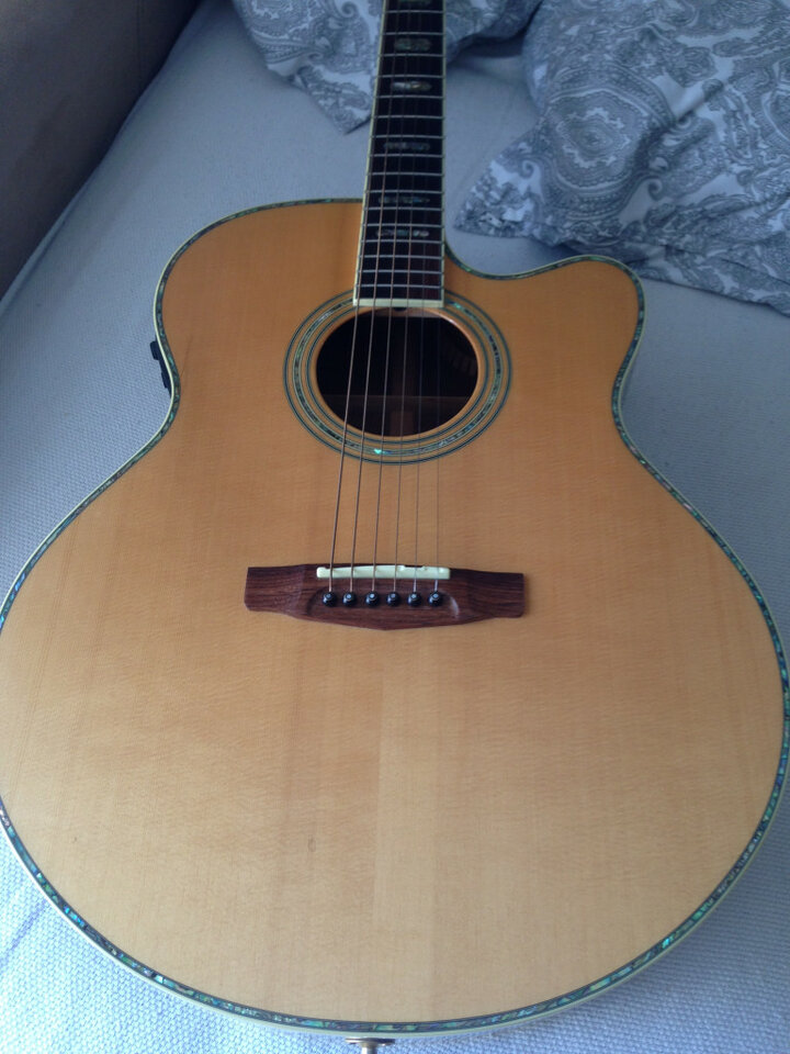 Cort CJ10X natural gloss