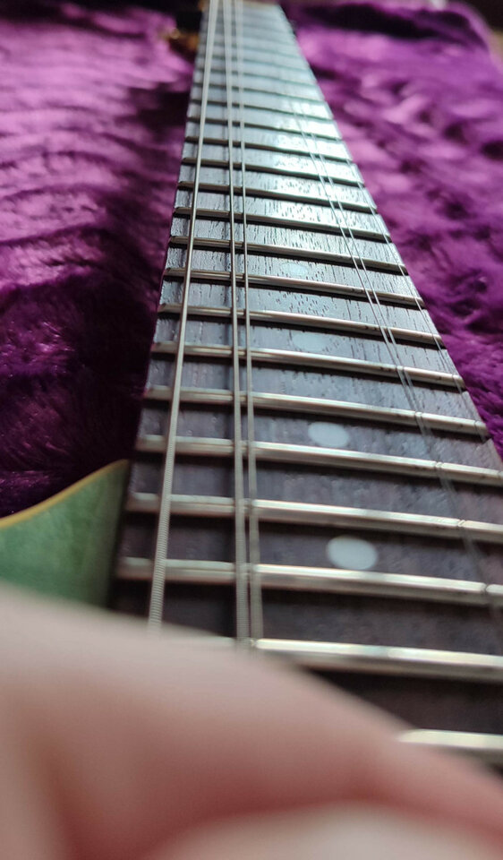 IBANEZ rg 421 mejorada y maleta