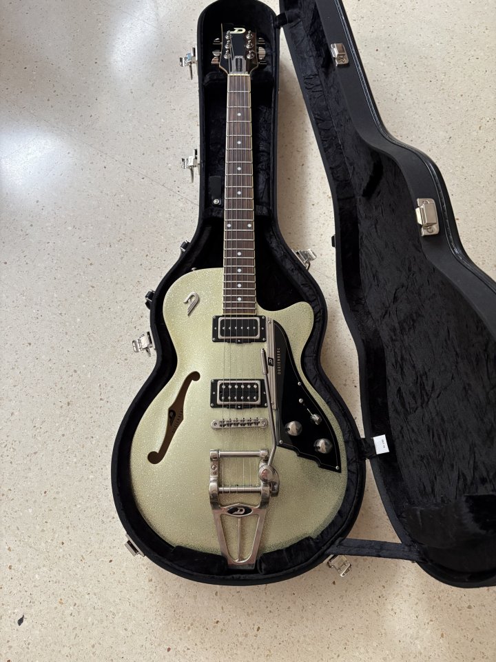 Duesenberg Starplayer TV Silver Sparkle