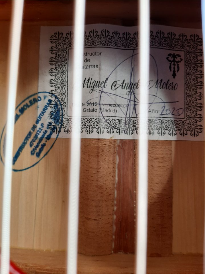 Guitarra flamenca M.A. Molero