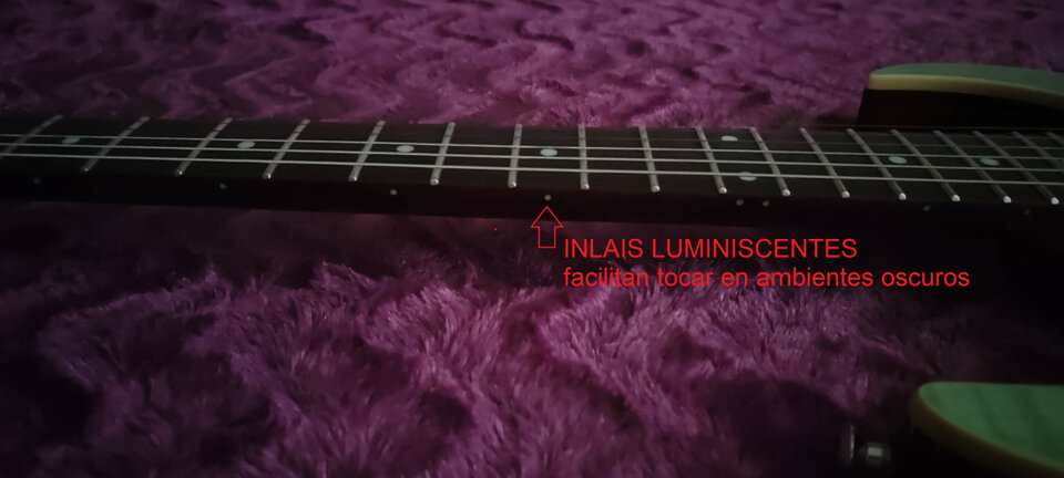 IBANEZ rg 421 mejorada y maleta