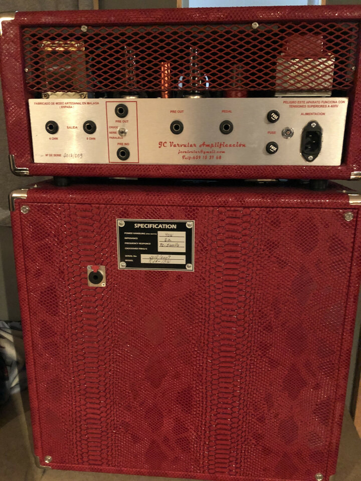 Amplificador 15w válvulas hecho a mano JC Valvular