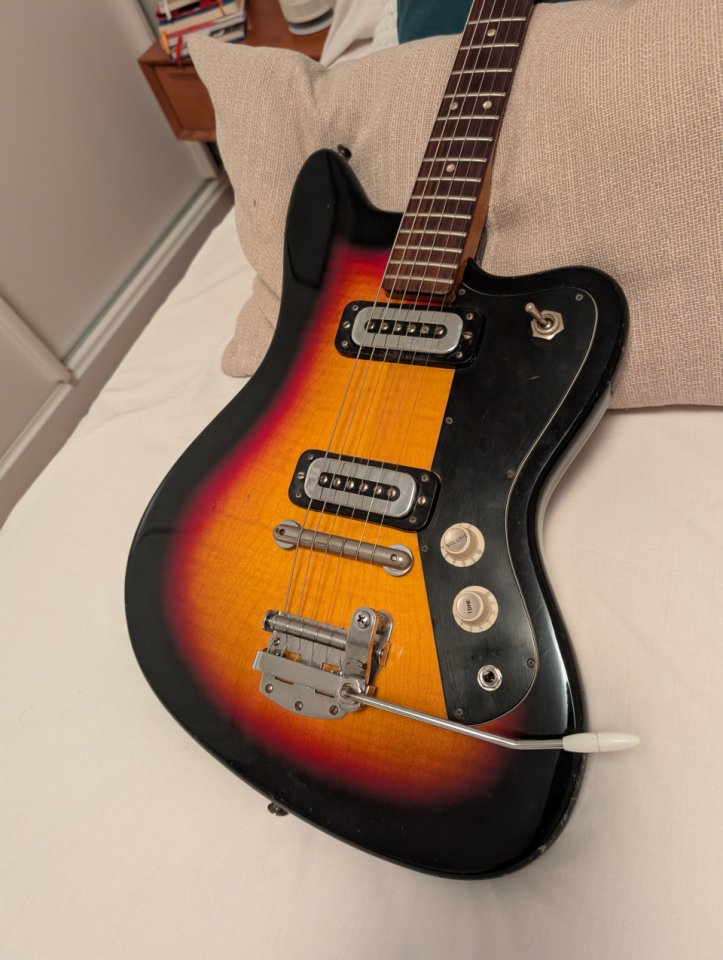 Venta guitarra Framus años 69 tipo Jazzmaster