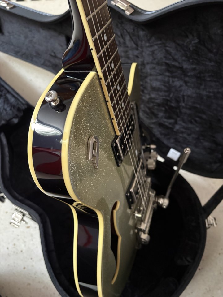 Duesenberg Starplayer TV Silver Sparkle