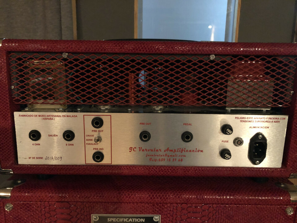 Amplificador 15w válvulas hecho a mano JC Valvular