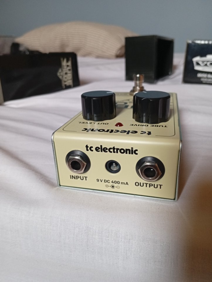 Overdrive a válvula TC electronics tube pilot