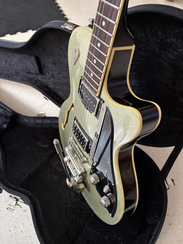 Duesenberg Starplayer TV Silver Sparkle