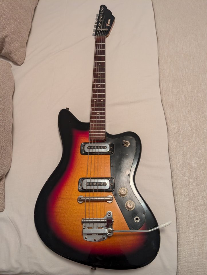 Venta guitarra Framus años 69 tipo Jazzmaster
