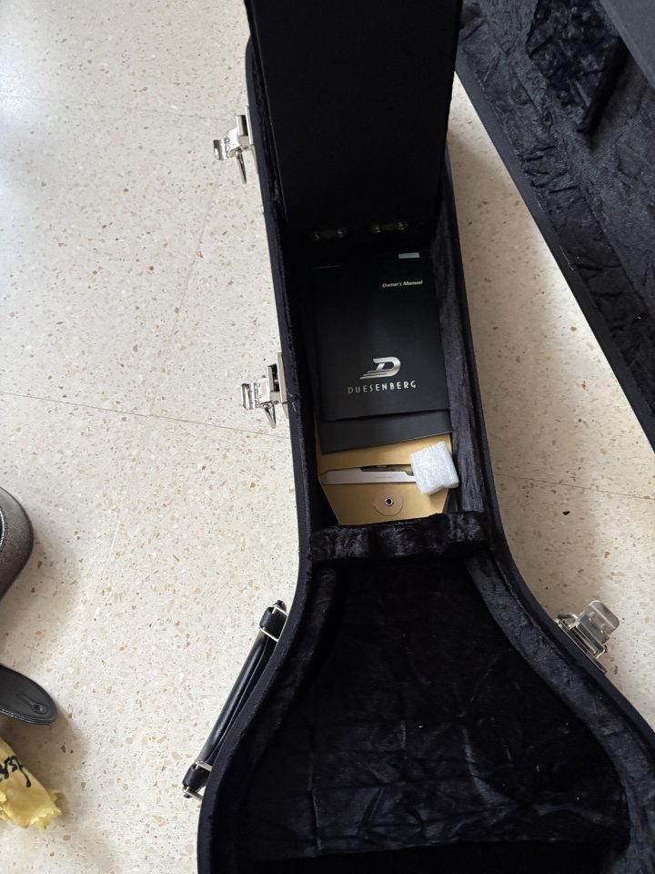 Duesenberg Starplayer TV Silver Sparkle