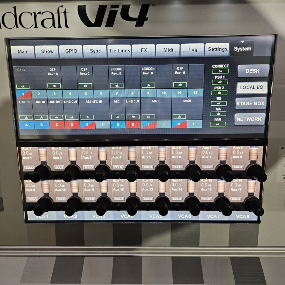 Soundcraft Vi400 3DSP 64in 24out + 4 AES