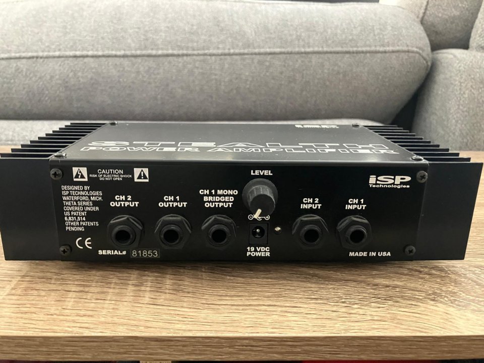ISP Technologies Stealth Pro amplificator etapa de potencia 2 canales de segunda mano · Foto 2 de 3 · Madrid · 260 €