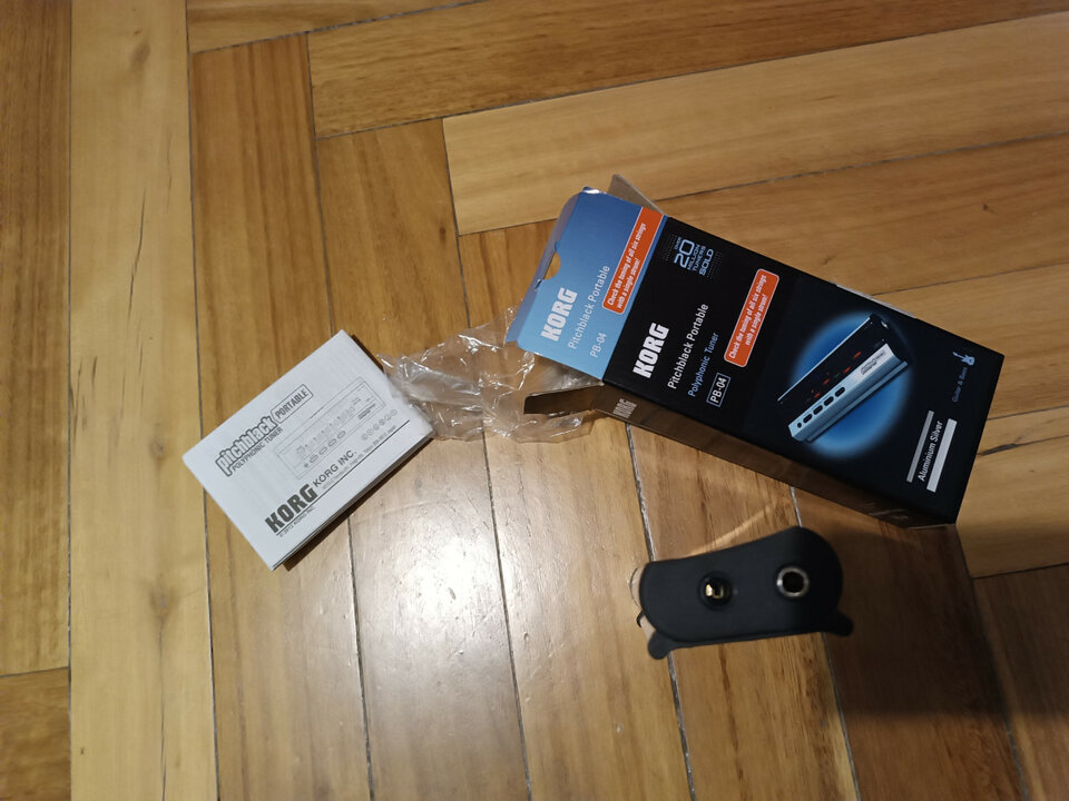 Afinador KORG Pitchblack Portable