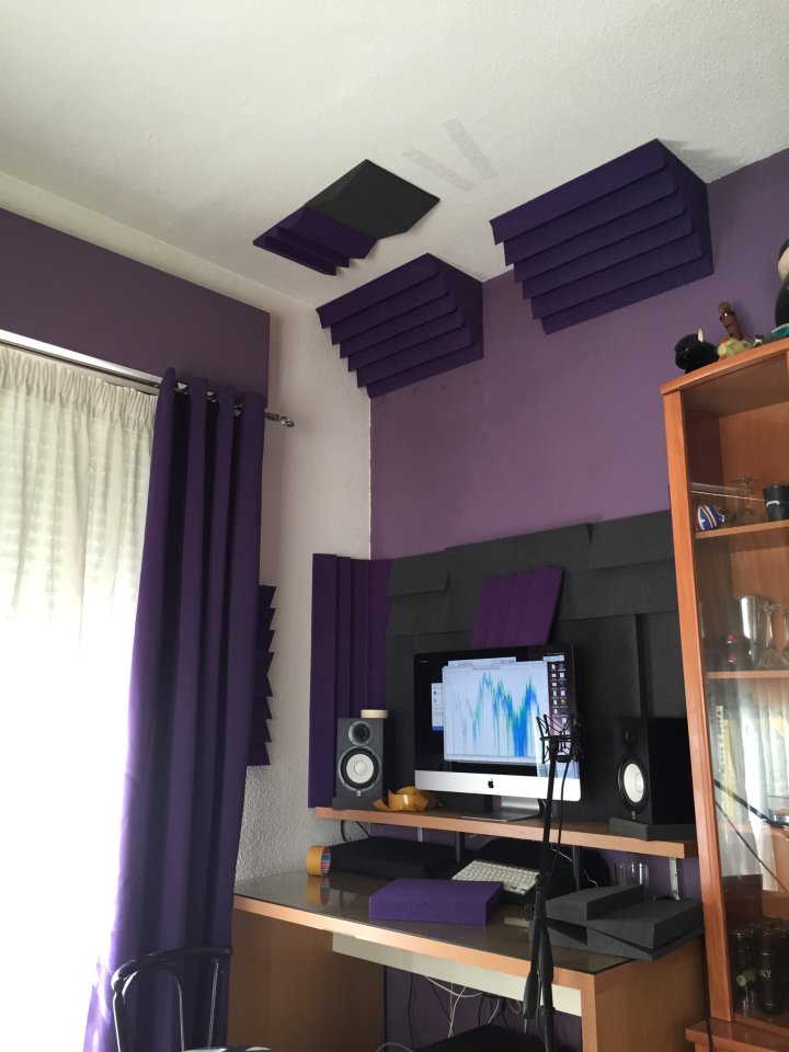 Trampas de graves y Paneles acusticos Auralex DST