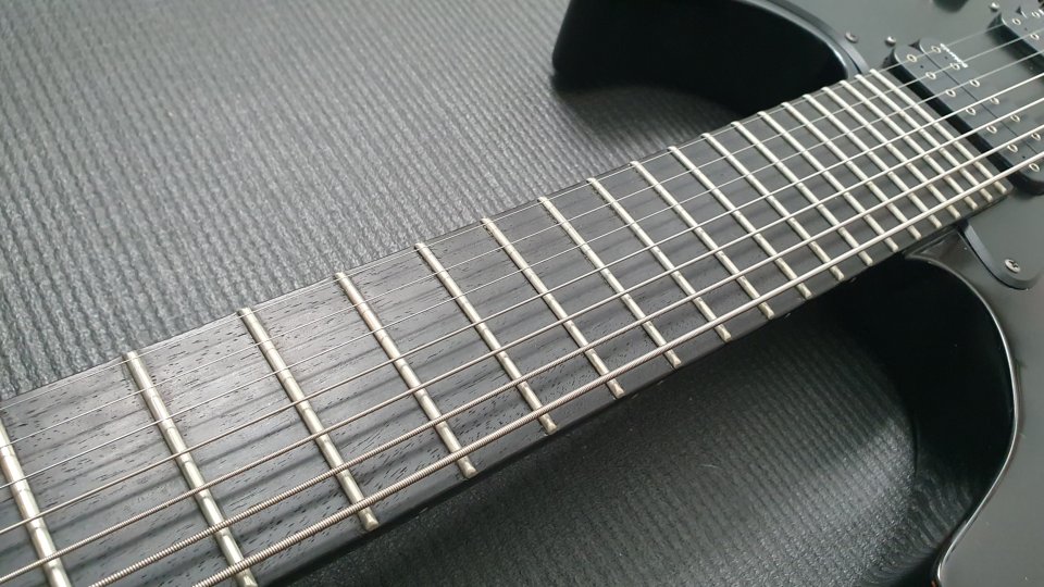 ESP LTD AW-7 Alex Wade Signature Blood Red Sunburst 7 cuerdas de segunda mano · Foto 3 de 6 · Alicante · 900 €