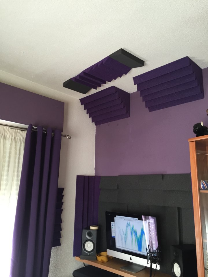 Trampas de graves y Paneles acusticos Auralex DST