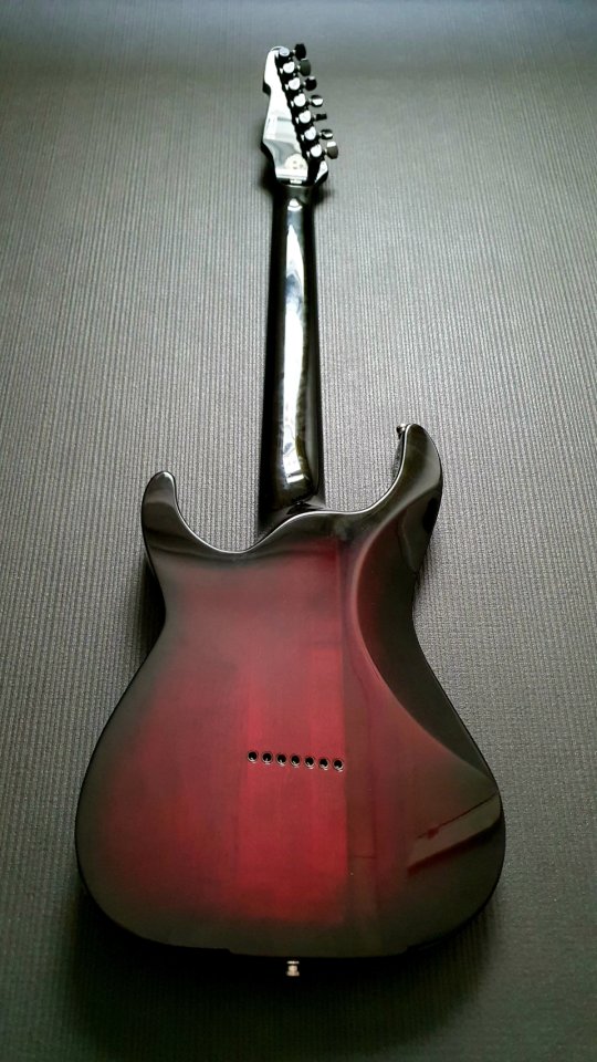 ESP LTD AW-7 Alex Wade Signature Blood Red Sunburst 7 cuerdas de segunda mano · Foto 5 de 6 · Alicante · 900 €