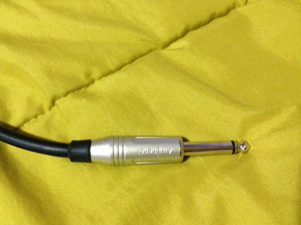 2 cables Amphenol 1.5m jack-RCA gama profesional a estrenar