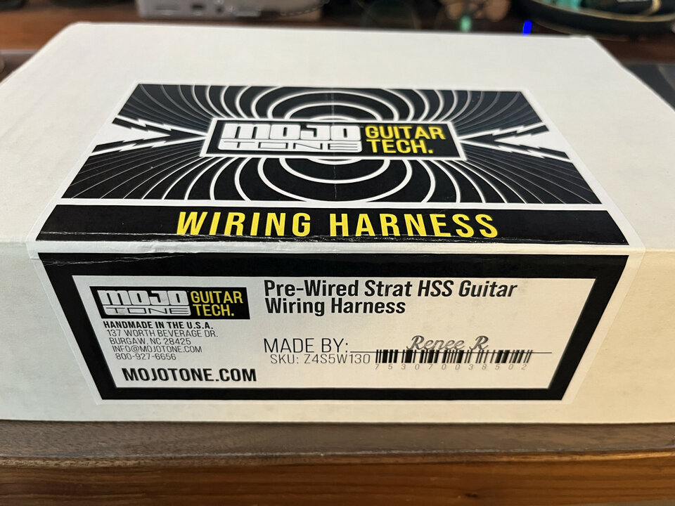 Mojotone ST HSS STD Prewired Harness