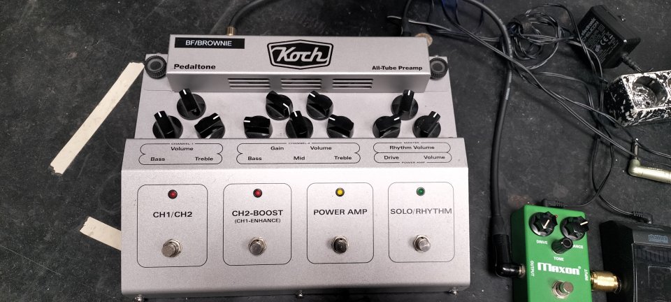 Preamp koch pedaltone modificado de segunda mano · Foto 1 de 4 · Cantabria · 200 €