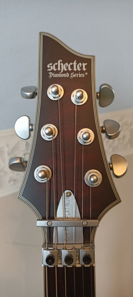 Shecter c-1 fr s platinum Sustainiac